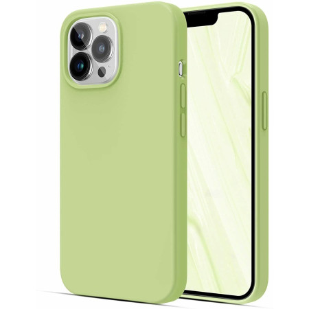 Husa protectie Flippy compatibila cu Apple iPhone 13 Pro Max Matte Tpu Verde Mat