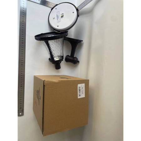Lampa solara cu prindere de perete, Flippy, Alb cald