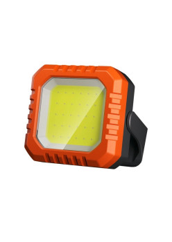 Lanterna Tip Breloc, Flippy, 5 Moduri de Luminat, Incarcare USB Tip C, 5W, Impermeabila IPX5, 500 lm, COB, Portocaliu