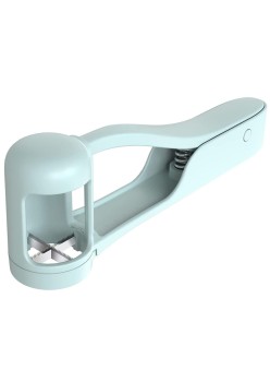Taietor de Struguri Manual, Flippy, Usor de Curatat si Folosit, Plastic si Otel, Albastru Deschis, 16.5x5.5 cm