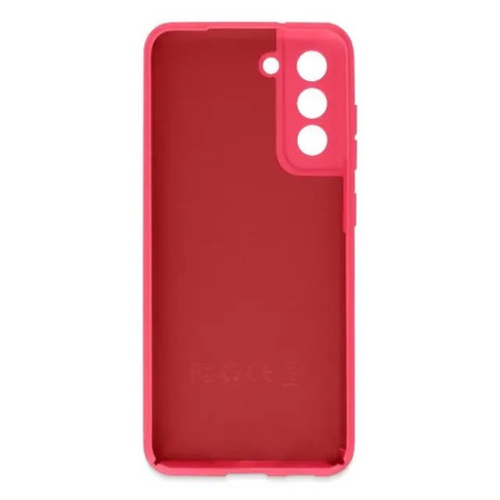 Husa protectie Flippy pentru Samsung S21 FE Liquid Silicone Fuchsia/Roz