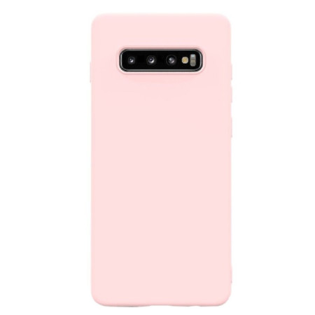 Husa protectie Flippy compatibila cu Samsung Galaxy S10E Matte Tpu Roz