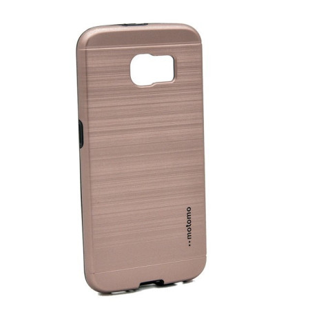 Husa Samsung Galaxy S6 Edge Motomo V5 Roz-Auriu
