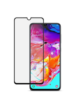 Folie Sticla Flippy® compatibila cu Samsung Galaxy A70 111D Negru