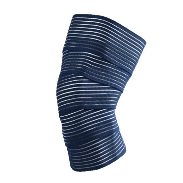 Orteza Elastica, Flippy, Pentru Picior/Mana, cu Prindere Velcro, 7.5 x 180 cm, din Nailon, Albastru