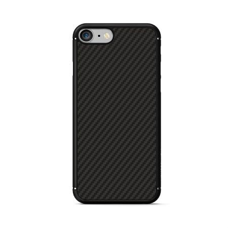 Husa Apple iPhone 8 Nillkin Synthetic Fiber Negru