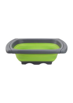 Coș cu filtru de fructe și legume de uz casnic coș de spălat bucătărie-verde