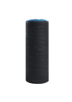 Plasa de umbrire neagra, latime 2 m, lungime 50 m, Flippy, protectie UV, Grad de umbrire 55-65%