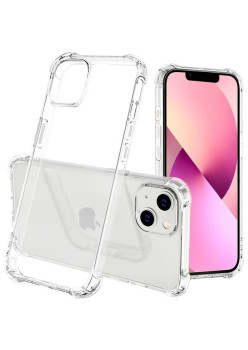 Husa de protectie Flippy, TPU, pentru Apple iPhone 15 Plus , Antisoc, Protectie colturi, Rezistenta la impact, Transparenta