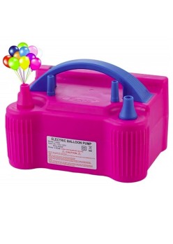 Pompa Electrica de Umflat Baloane, Flippy, cu Doua Iesiri, 220V, Putere 600W, Accesorii petrecere, Mov