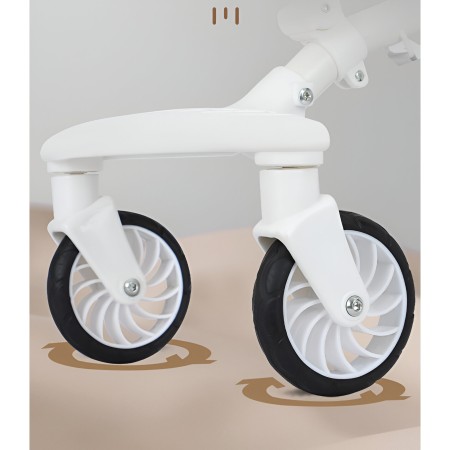Cărucior Sport 3 în 1, Reversibil, Pliabil, Poziție Somn, Tavă Masă, Roti 360°, Suport Pahar, Copertină Soare, Verde Frunze, 6-36 Luni