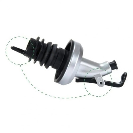 Picurator cu Dop pentru Sticla, Flippy, Dop Dispenser pentru Ulei Sosuri, 8.5 x 3 cm, Argintiu