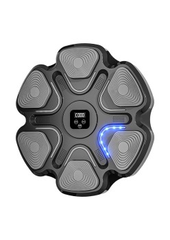 Aparat Box Cu Muzica, Montabil pe Perete, Flippy, Negru, Difuzor, Bluetooth, Iluminare LED, 38 x 27 x 32 cm, Manusi Incluse