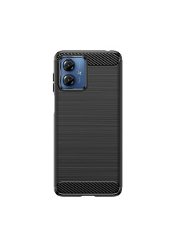 Husa Protectie, Flippy, pentru Motorola Moto G14, TPU Carbon, Negru
