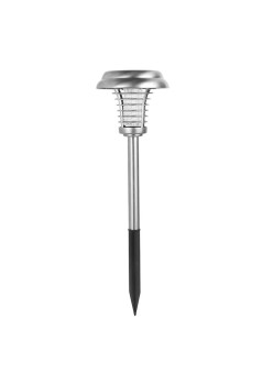 Lampa solara tip torta Flippy, anti-insecte, tantari, UV, LED, 1.2V, IP65, 1 LED, material ABS, 48 x 14 cm, gri