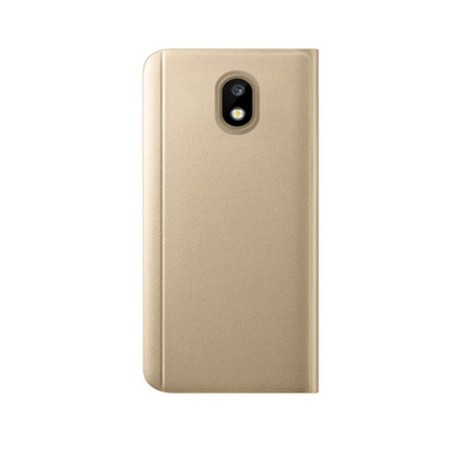 Husa Samsung Galaxy S7 Flip Cover Oglinda Auriu