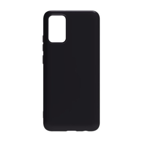 Husa protectie Flippy compatibila cu Samsung Galaxy A51 4G Liquid Silicone Case Negru