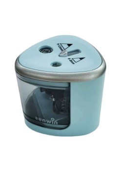 Ascutitoare Electrica cu 2 Gauri, Albastru