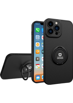 Husa Eagle Eye cu Stand pentru Samsung A33 5G, Negru, Suport Auto Magnetic, Protectie Antisoc, Flippy