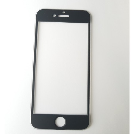 Husa Apple iPhone 8 Full Silicone 360 Negru + Folie de protectie