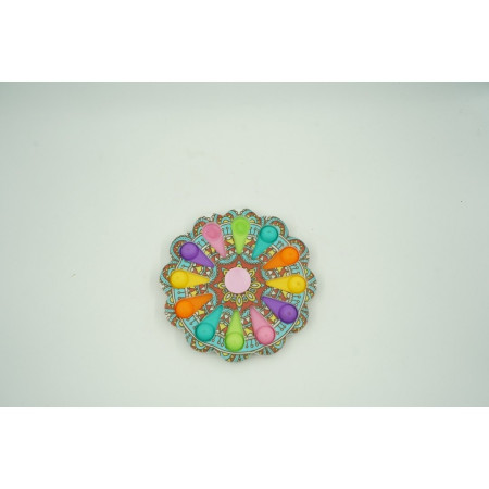 Jucarie Senzoriala Flippy - Simple Dimple, Antistres, Multicolor, model 3