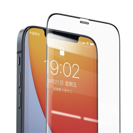 Folie Sticla Flippy® compatibila cu Xiaomi Redmi Note 9 5G 111D Negru