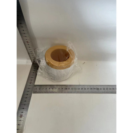 Tava de Gheata din Silicon cu Capac, Flippy, Forma de Gheata pentru Racirea Bauturilor, in Forma de Pahar, Silicon fara BPA, Cuburi de Gheata, 9x8.5x8 cm, Galben