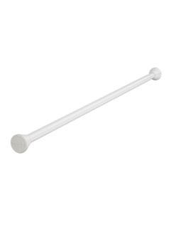 Bara Telescopica Multifunctionala, Flippy, din Otel Inoxidabil, Utilizare Universala, Retractabila 107 - 195 cm, Fara Perforare Perete, Alb