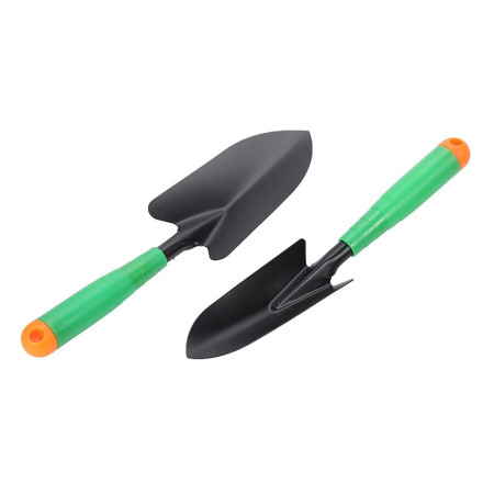 Unelte Grădinărit, Set 4 pentru Plantare și Îngrijire Plante, PVC + Carton, Verde, 31.5x8.5 cm