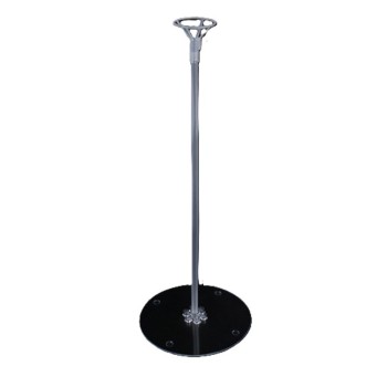 Suport de Masa pentru Baloane, Flippy, Accesoriu Decorativ, din Plastic, 70 cm, Transparent