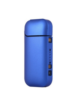 Husa Flippy pentru IQOS 2.4 Plus, Capac de Protectie, Anti Soc si Zgarieturi, Full Body, din Plastic, 11.5 x 5 x 2.3 cm, Albastru