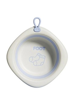 Cada Pliabila pentru Baie pentru Copii, Flippy, Cadita pentru Bebelusi, Model Romb pentru Picioare, Mov, 31.5x31.5x3.5 cm, 3L
