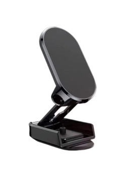 Suport auto magnetic multifuncțional Flippy, Universal, compatibil cu toate dimensiunile de telefon, negru