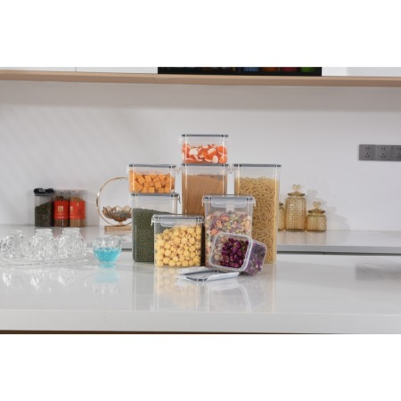 Set 8 Cutii depozitare pentru bucatarie, Flippy