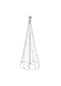 Pom luminos decorativ, Flippy, 480 Led, alb cald+flash, 1.8 M