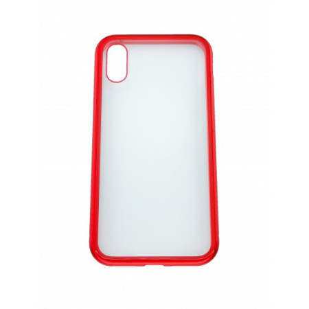 Husa de protectie Magnetic 360 pentru Apple iPhone XS Max, Rosu