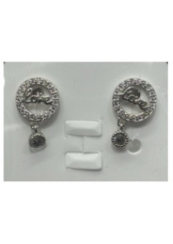Cercei din Argint 925, Love in Cerc, Jolie Silver
