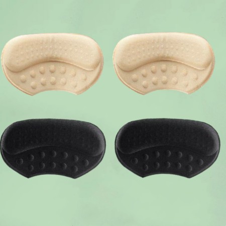 Branturi pentru Incaltaminte, Flippy, din Spuma, Universal, Protectie Calcai, Reglare Numar, 6 mm Grosime, Adeziv, Bej