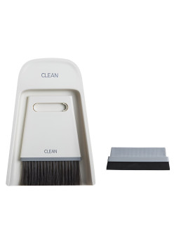 Set Mini Matura si Faras, Flippy, Uz Casnic, Doua Perii, pentru Birou, Bucatarie, Casa, 19.5x13.8x3.6 cm, Gri