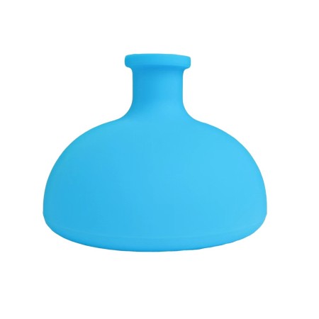 Masaj cu tambur cu presiune pentru piept, dispozitiv de eructare, cupa pentru terapie toracica, 7.5x6 cm, Albastru