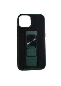 Husa de protectie Flippy pentru Apple iPhone 13 Mini Defender Sergeant Brave cu suport, Verde Inchis