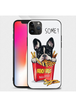 Husa TPU, Flippy, Model Catel iPhone 15 Pro Max, Alb