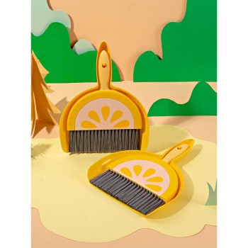 Set Mini Matura si Faras, Flippy, Uz Casnic, pentru Birou, Bucatarie, Casa, Model Lamaie, Galben-Portocaliu