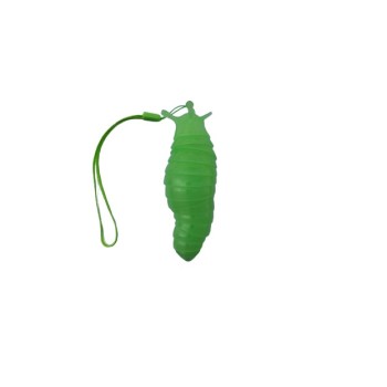 Jucarie Senzoriala Antistres, Flippy, Fidget Toys, Omida Curcubeu, 11 cm, +3 Ani, Verde