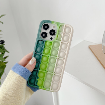 Husa de protectie Flippy Pop It compatibila cu Apple iPhone 13,Model 3,Multicolor