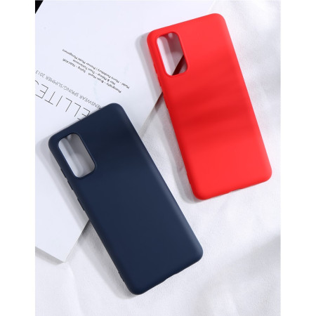 Husa protectie compatibila cu Samsung S20 Plus Liquid Silicone Case Negru