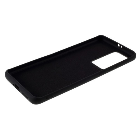 Husa protectie compatibila cu Huawei P40 Pro Liquid Silicone Case Negru