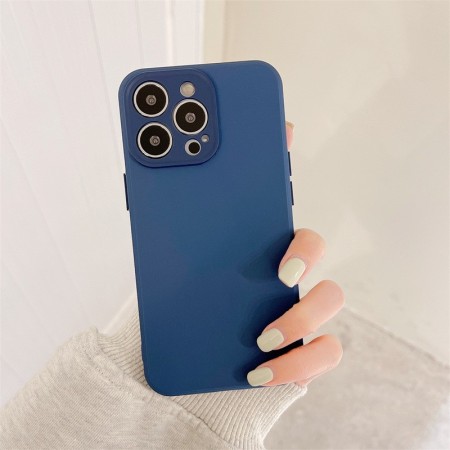 Husa protectie Flippy compatibila cu Huawei P30 Lite Liquid Silicone Ring cu suport rotativ Albastru