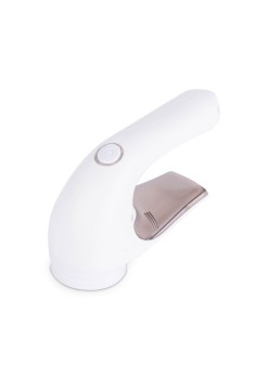 Aparat Pentru Curatat Scame, Par Si Praf, Flippy, Trimmer pentru Diferite Tipuri De Material, Cu Lame Din Otel Inoxidabil, Maner Ergonomic, Incarcare Prin USB, 15x6x9 cm, Alb