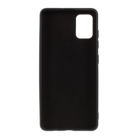 Husa protectie compatibila cu Samsung A51 Liquid Silicone Case Negru